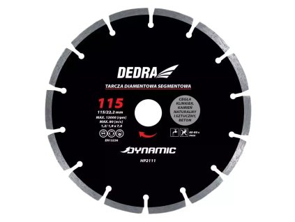 Segmentový Diamantový rezný kotúč 110/22,2mm Dynamic