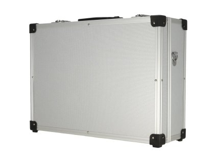 Hliníkový kufor 460x325x150 mm strieborný