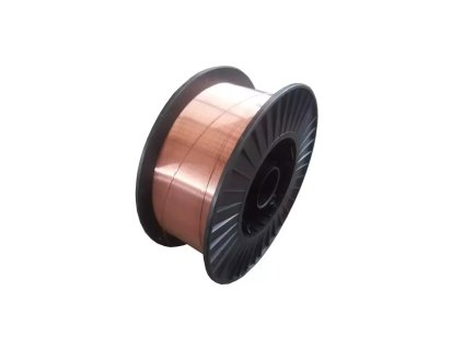 Oceľový drôt krytý meďou 0.8 mm plastová cievka 5 kg