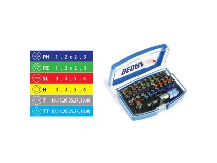 Súprava skrutkových bitov 32ks