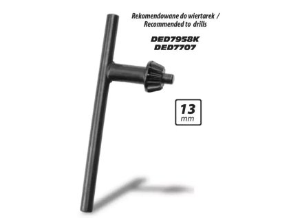 Kľúč na vŕtačkové skľučovadlo 13 mm