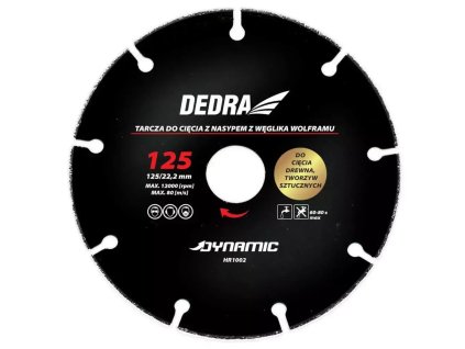 Kotúč na pílenie dreva, plastov, 125x22,2mm