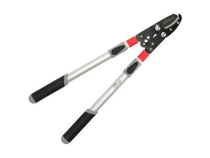 Pákové záhradné nožnice na konáre, prevod, teleskopické rukoväte