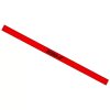Tesárska ceruzka HB 24,5 cm červený