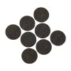 Samolepiace plsťové podložky, súprava 8 ks, okrúhle 25 mm, hnedé