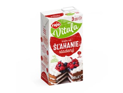 Krém na šľahanie Rajo Vitala sladený 500ml