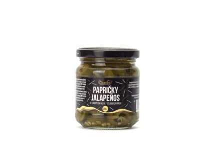 Jalapenos v slano-kyslom náleve BASSTA 200g