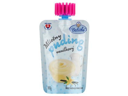 puding babička vanil