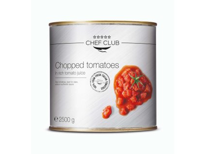 Paradajky krájané v omáčke 2,5kg Orkla