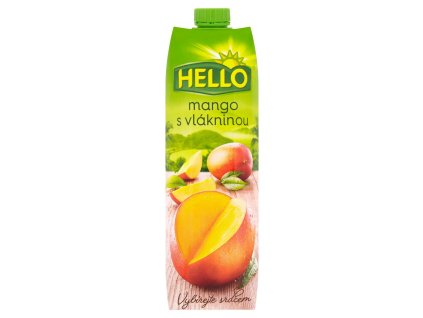 Hello džús mango s vlákninou 1l