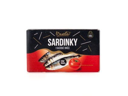 Sardinky v paradajk.omáčke 125g BASSTA