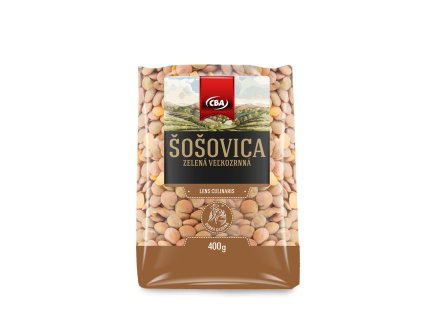 Šošovica zel.veľ. CBA 400g