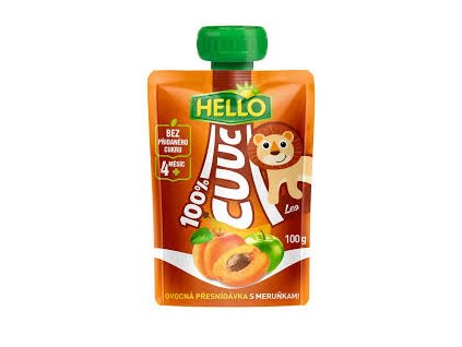 Výživa CUUC % marhuľa Hello 100g