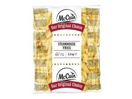 Mrazené hranolky rúrky Fryn Dip 2,5kg MC cain