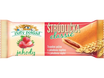 Štrúdlička jahodová 21g keksík