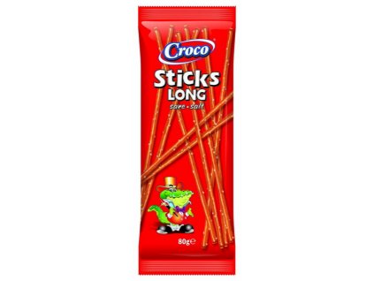 Tyčinky slané 80g Croco LONG