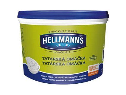 Tatárska omáčka 5kg Hellmanns