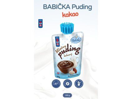 puding kakao babička