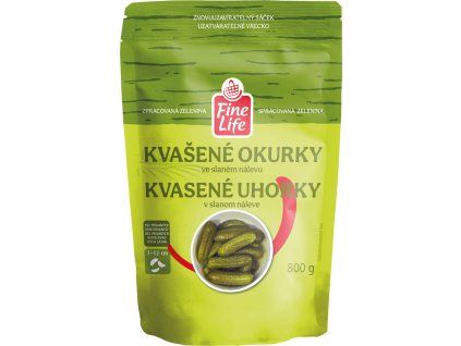 Uhorky kvasené ,,kvašáky,, 800g sáčok