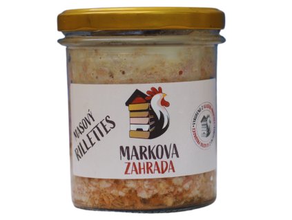 Masový rillettes, 165/345 ml