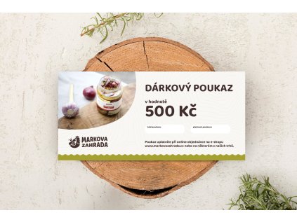 Dárkový poukaz 500 Kč