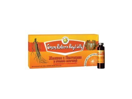 ginseng with pantocrine and royal jelly tnt21 10 vials