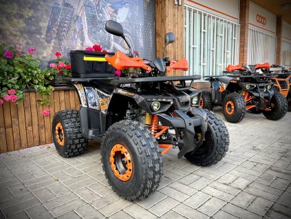 Dětská čtyřkolka Piranha LX 125cc 1G8 - oranžová TAŽNÉ