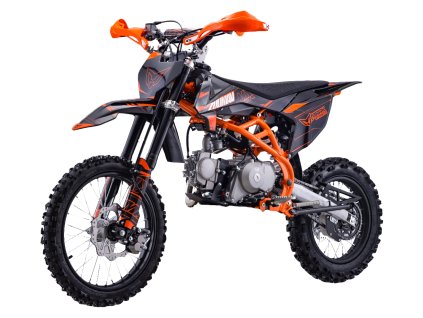 Pitbike Zuumav K3 125cc 17/14  - oranžová  Model 2024 s elektro startérem