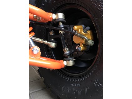 Dětská čtyřkolka HUNTER 125cc - oranžová