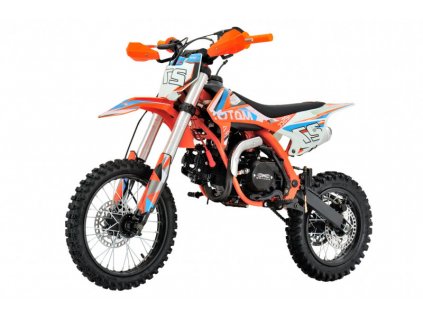 PitBike Xmotos- XB27 12/10 - oranžová  automat + el. start