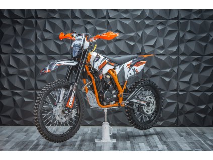 Pitbike Zuumav K5-CB225G 250cc 21/18 - oranžová