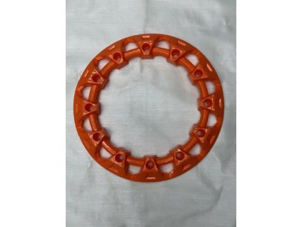 Okrasný kroužek na disk kola 8" vhodný pro Piranha125/150  Oranžový
