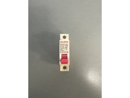 Jistič DZ47z-63A - vhodný na elektro čtyřkolku 60v 1500w