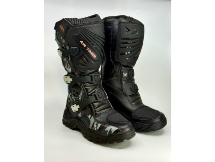 Boty na motorku Markstore 2025 Černé