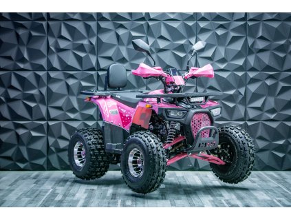Dětská čtyřkolka Piranha Transformer 125 ccm 3G8 - Růžová  Novinka