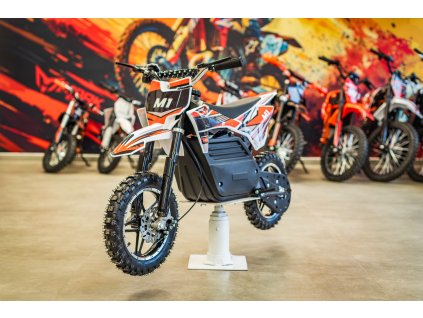 Elektrický minicross Markstore M1 800W 36V 12Ah 10/10 - oranžová