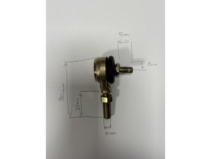 Čep řízení na bugy markstore 2500w levý závit typ 1