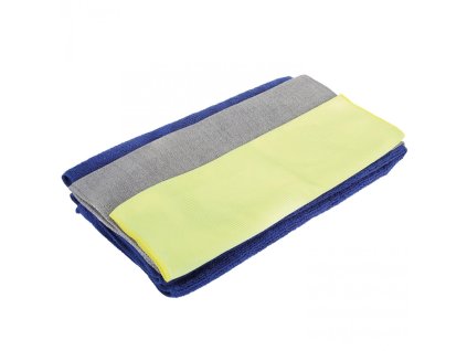 Utěrky víceúčelové z mikrovlákna - sada 3ks / na sušení / na hrubé čištění / na skla