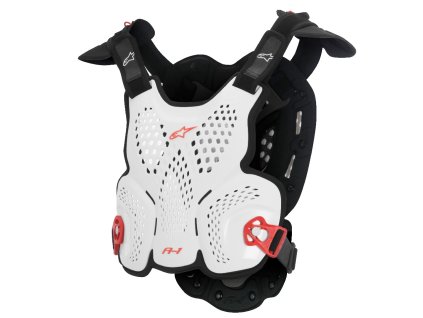 chranic tela a 1 roost guard certifikace ce2 alpinestars bily cerny cerveny 2026 i189414