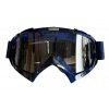 Modré Cross/MTB brýle - čiré sklo