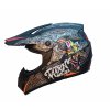 Dětská motocross helma Mejia - Černá