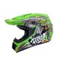 Dětská motocross helma Mejia - Zelená
