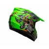 Dětská motocross helma Mejia - Zelená