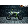 Pitbike Zuumav S3 125cc 14/12 (manual) - zelená  Elektrický startér-model s manuální spojkou
