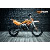 DirtBike Thunder 125cc 17/14 - oranžová  nemá el. startér