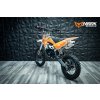 DirtBike Thunder 125cc 17/14 - oranžová  nemá el. startér