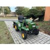 Zahradní traktor s přívěsem 125 ccm - zelený  Model 2026 prodloužená zadní náprava pro lepší stabilitu