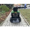 Zahradní traktor s přívěsem 125 ccm - zelený  Model 2026 prodloužená zadní náprava pro lepší stabilitu