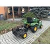 Zahradní traktor s přívěsem 110 ccm - zelený  Model 2026 prodloužená zadní náprava pro lepší stabilitu