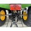 Zahradní traktor s přívěsem 125 ccm - zelený  Model 2026 prodloužená zadní náprava pro lepší stabilitu